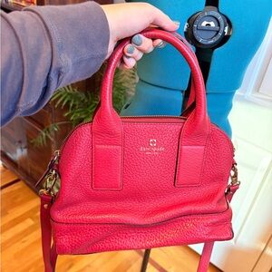 Kate Spade Vibrant Red Satchel
